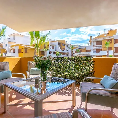 Punta Prima - Sun & & Golf & Bike - Spanish South-facing Terrace - La Recoleta - By The Sea Lägenhet Torrevieja